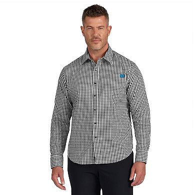 Men's J. Palmer Black Detroit Lions Dual Threat Long Sleeve Button-Up Shirt