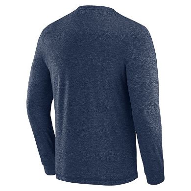 Men's J. Palmer Navy Chicago Bears Four Down Long Sleeve T-Shirt