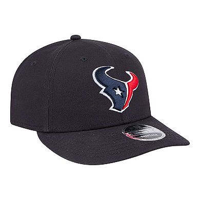 Men's New Era Navy Houston Texans Main Low Profile 9FIFTY Snapback Hat