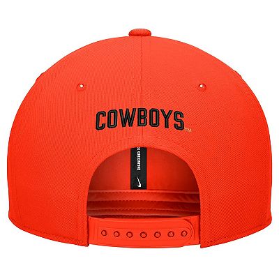 Men s Nike Orange Oklahoma State Cowboys Pro Snapback Hat