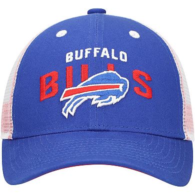 Preschool Royal Buffalo Bills Core Lockup Trucker Adjustable hat