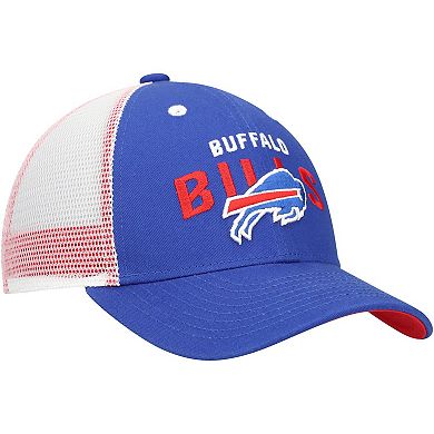 Preschool Royal Buffalo Bills Core Lockup Trucker Adjustable hat