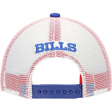 Preschool Royal Buffalo Bills Core Lockup Trucker Adjustable hat
