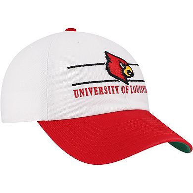 Men's '47 White Louisville Cardinals Gridiron Clean Up Adjustable Hat