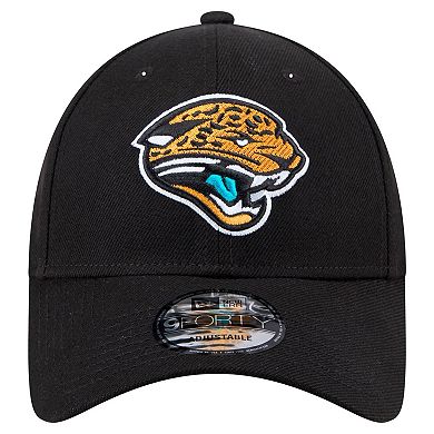 Men's New Era Black Jacksonville Jaguars The League 9FORTY Adjustable Hat