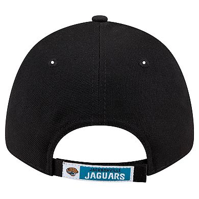 Men's New Era Black Jacksonville Jaguars The League 9FORTY Adjustable Hat
