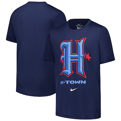 Youth Nike Navy Houston Texans H Town T Shirt