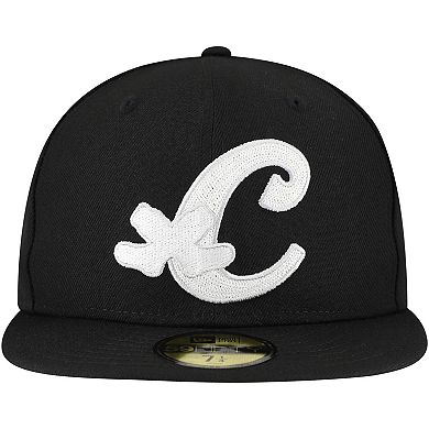 Men's New Era Black Chicago White Sox Duo Logo 2.0 59FIFTY Fitted Hat