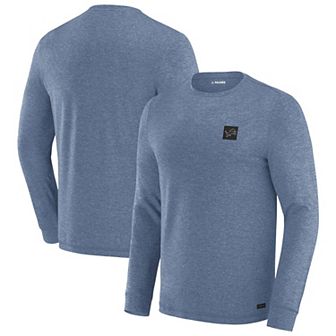 Men's J. Palmer Blue Detroit Lions Four Down Long Sleeve T-Shirt