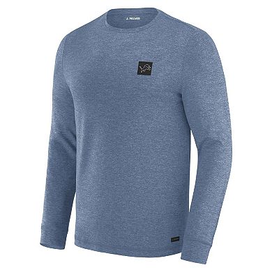 Men's J. Palmer Blue Detroit Lions Four Down Long Sleeve T-Shirt
