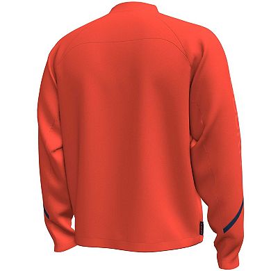 Men's Under Armour Orange Auburn Tigers Unstoppable Full-Zip Bomber Jacket