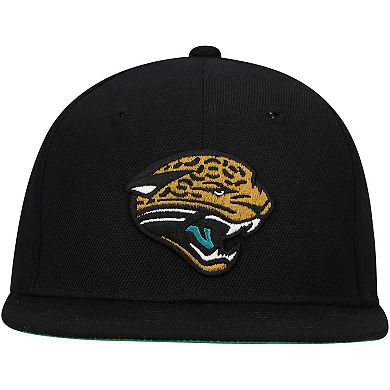 Youth Mitchell & Ness Teal Jacksonville Jaguars Gridiron Classics Ground Snapback Hat