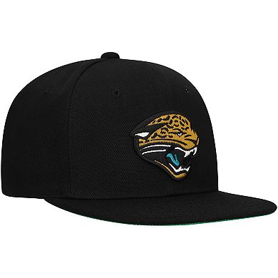 Youth Mitchell & Ness Teal Jacksonville Jaguars Gridiron Classics Ground Snapback Hat