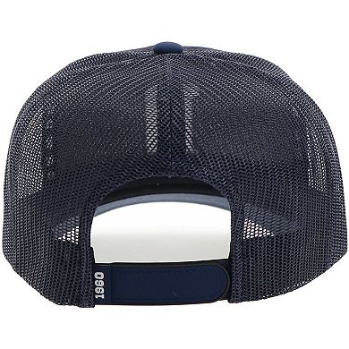 Men's HOOey Navy Dallas Cowboys All Mesh Trucker Adjustable Hat