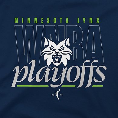 Unisex Stadium Essentials Navy Minnesota Lynx 2024 WNBA Playoffs Roar T-Shirt