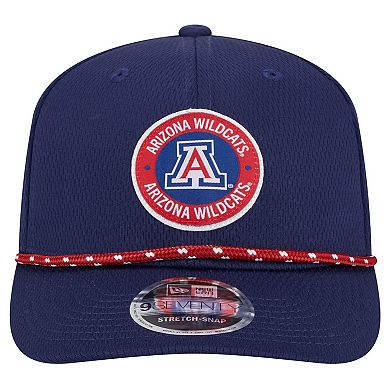 Men's New Era Navy Arizona Wildcats COOLERA 9SEVENTY Rope Stretch-Snap Hat