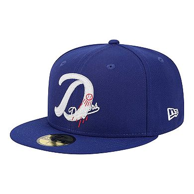 Men's New Era Royal Los Angeles Dodgers Duo Logo 2.0 59FIFTY Fitted Hat