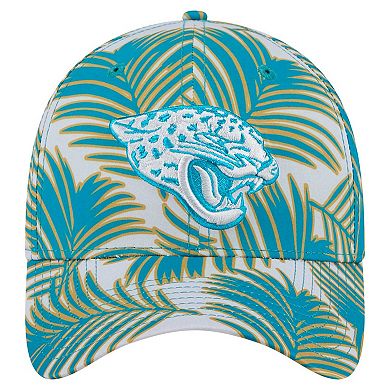 Men's New Era Gray Jacksonville Jaguars Palms 39THIRTY Flex Hat