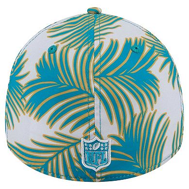Men's New Era Gray Jacksonville Jaguars Palms 39THIRTY Flex Hat
