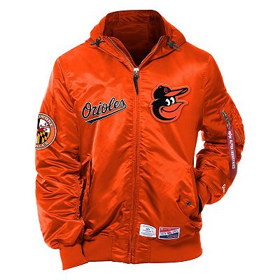 Men's New Era x Alpha Industries Orange Baltimore Orioles Current