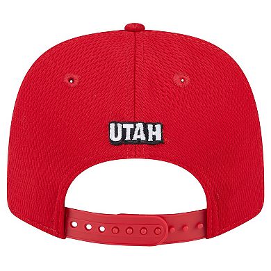 Men's New Era Red Utah Utes COOLERA 9SEVENTY Rope Stretch-Snap Hat