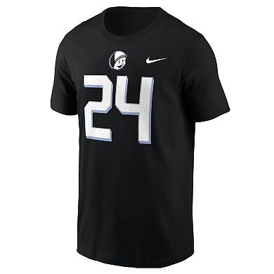 Men's Nike #24 Black UCF Knights 2024 Space Game Jersey T-Shirt