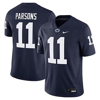 Men's Nike Micah Parsons Navy Penn State Nittany Lions Alumni Game Jersey