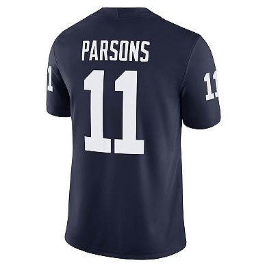 Men's Nike Micah Parsons Navy Penn State Nittany Lions Alumni Game Jersey