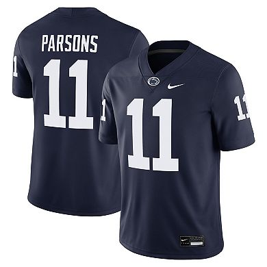 Men's Nike Micah Parsons Navy Penn State Nittany Lions Alumni Game Jersey