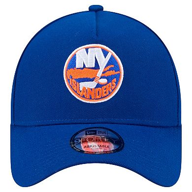 Men's New Era Royal New York Islanders Core A-Frame 9FORTY Adjustable Hat