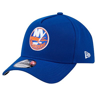 Men's New Era Royal New York Islanders Core A-Frame 9FORTY Adjustable Hat