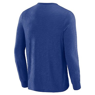 Men's J. Palmer Blue New York Giants In-The-Pocket Long Sleeve T-Shirt