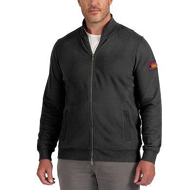 Men's J. Palmer Black Washington Commanders QB1 Full-Zip Sweatshirt