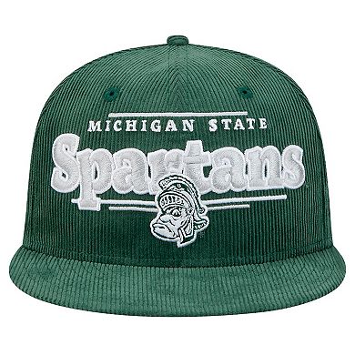 Men's New Era Green Michigan State Spartans Display 9FIFTY Snapback Hat
