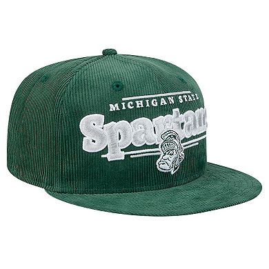 Men's New Era Green Michigan State Spartans Display 9FIFTY Snapback Hat