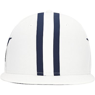 Men's New Era White Dallas Cowboys Helmet 9FIFTY Snapback Hat