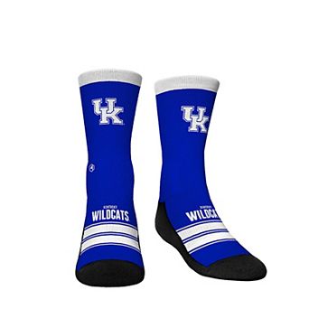 Youth Rock Em Socks Kentucky Wildcats Gametime Stripe Crew Socks