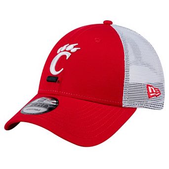Men's New Era Red Cincinnati Bearcats Trucker 9FORTY Adjustable Hat