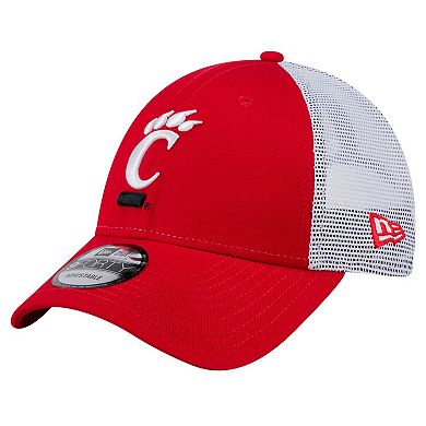 Men's New Era Red Cincinnati Bearcats Trucker 9FORTY Adjustable Hat