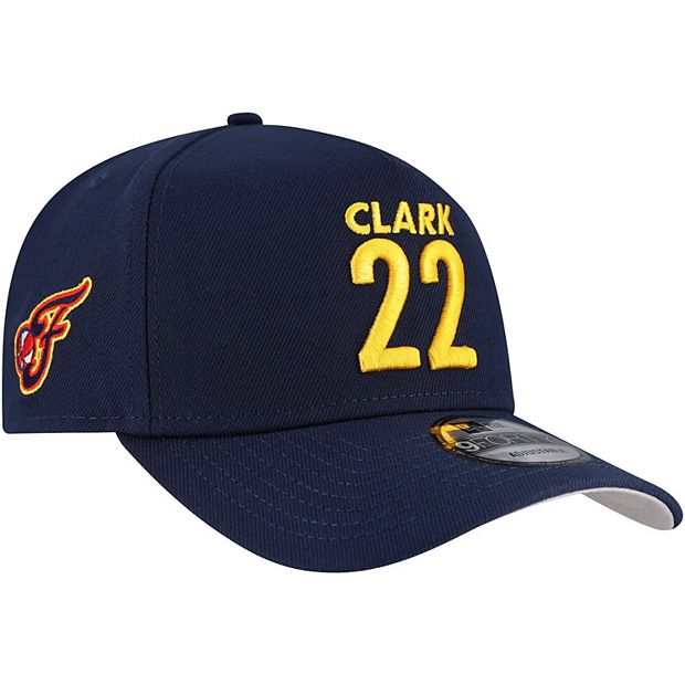 New Era Caitlin Clark Navy Indiana Fever WNBA A-Frame 9FORTY Adjustable Hat New Adult Indiana Fever #22 Caitlin Clark 9Twenty Hat in Navy by  main image 4