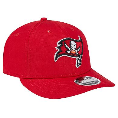Men's New Era Red Tampa Bay Buccaneers Main Low Profile 9FIFTY Snapback Hat