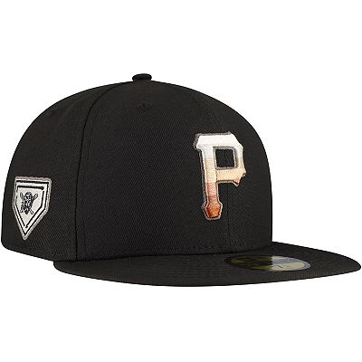 Men's New Era Black Pittsburgh Pirates Dune Gradient Side Patch