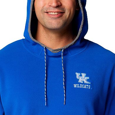 Men's Columbia Royal Kentucky Wildcats Flanker Fleece Pullover Hoodie