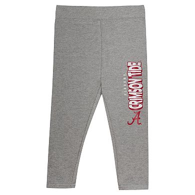 Girls Toddler Alabama Crimson Tide Clubhouse Pullover Hoodie and Legging Set