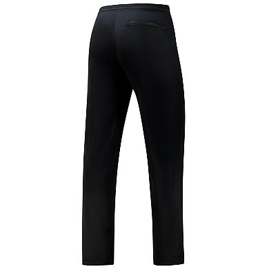 Men's adidas Black Indiana Hoosiers Open Hem AEROREADY Pants
