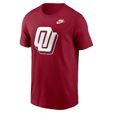 Men's Nike Crimson Oklahoma Sooners Primetime Alternate Logo T-Shirt