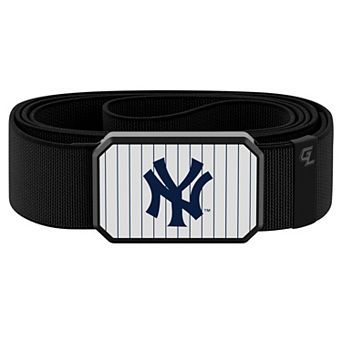 Groove Life Black New York Yankees Belt with Team Color Buckle