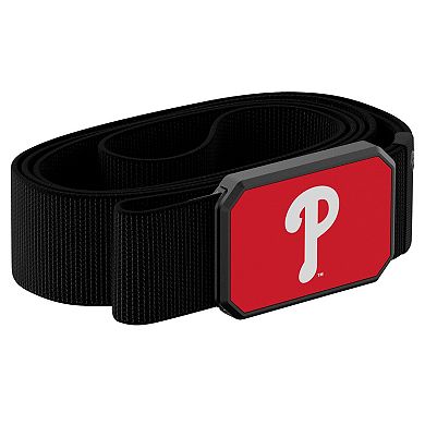 Groove Life Black Philadelphia Phillies Belt with Team Color Buckle