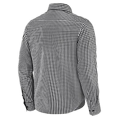 Men's J. Palmer Black Pittsburgh Steelers Dual Threat Long Sleeve Button-Up Shirt