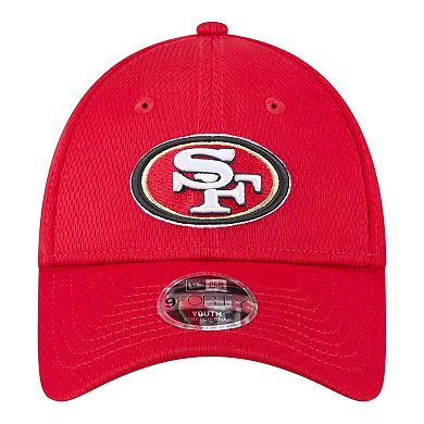 Preschool New Era Scarlet San Francisco 49ers Main 9FORTY Adjustable Hat